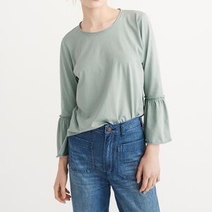 Abercrombie & Fitch Bell Sleeve Top